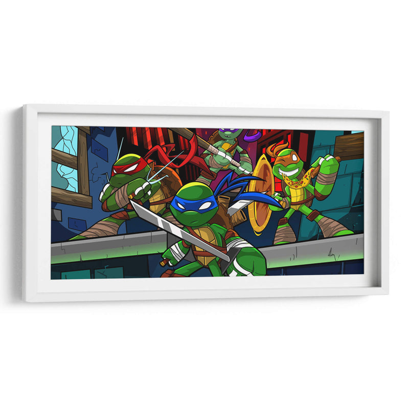 Tortugas animadas | Cuadro decorativo de Canvas Lab