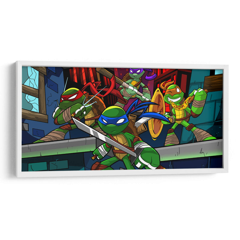 Tortugas animadas | Cuadro decorativo de Canvas Lab