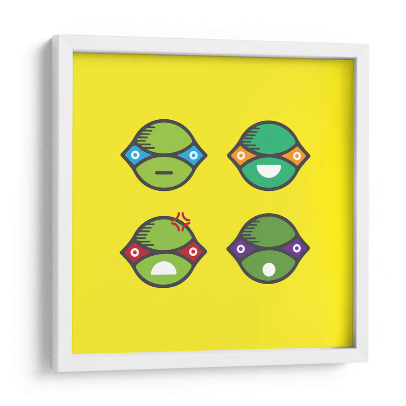 Tortugas minimalistas | Cuadro decorativo de Canvas Lab