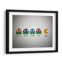 Tras la Pac-Man Pizza | Cuadro decorativo de Canvas Lab