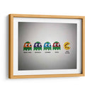 Tras la Pac-Man Pizza | Cuadro decorativo de Canvas Lab