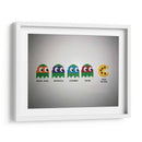 Tras la Pac-Man Pizza | Cuadro decorativo de Canvas Lab