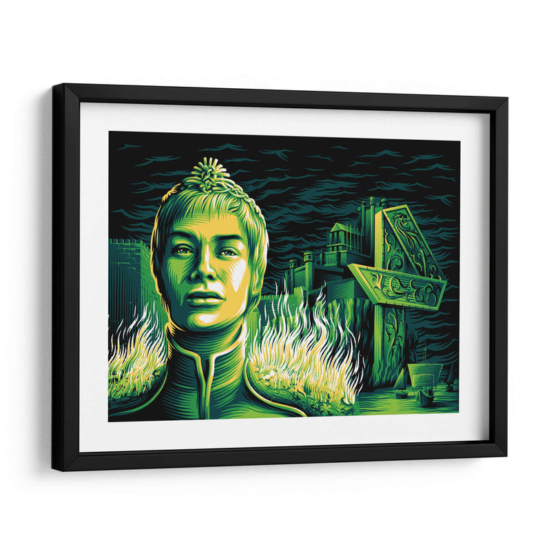 Burn them all, Mad Queen | Cuadro decorativo de Canvas Lab