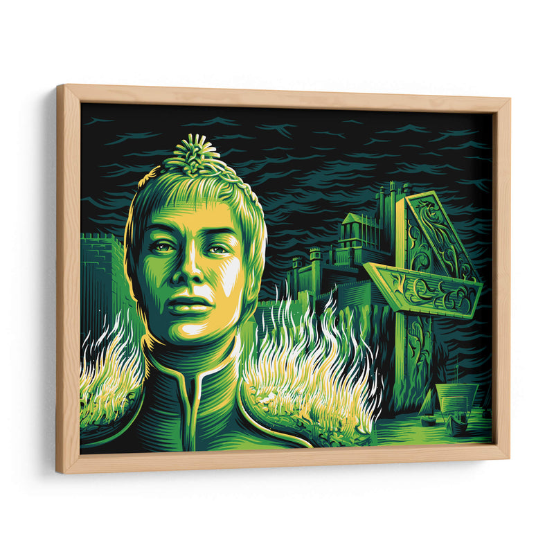 Burn them all, Mad Queen | Cuadro decorativo de Canvas Lab