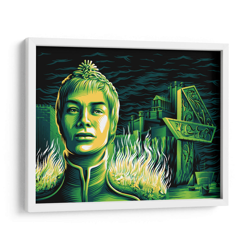 Burn them all, Mad Queen | Cuadro decorativo de Canvas Lab