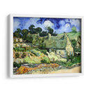 Chozas de Cordeville, en Auvers-sur-Oise - Vincent Van Gogh | Cuadro decorativo de Canvas Lab