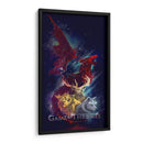 Dragon, Crow, Stag, Lion, Wolf | Cuadro decorativo de Canvas Lab