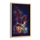 Dragon, Crow, Stag, Lion, Wolf | Cuadro decorativo de Canvas Lab