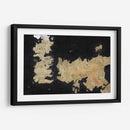 Mapa de Game of Thrones, the known world | Cuadro decorativo de Canvas Lab
