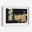 Mapa de Game of Thrones, the known world | Cuadro decorativo de Canvas Lab