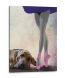Baodía Y Bailarina De Ballet. - Fab Funky | Cuadro decorativo de Canvas Lab