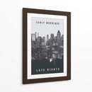 Early mornings, Late nights | Cuadro decorativo de Canvas Lab