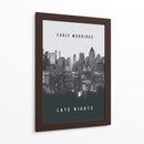 Early mornings, Late nights | Cuadro decorativo de Canvas Lab