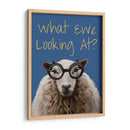 ¿Qué Oveja Mirando La Impresión De Ovejas? - Fab Funky | Cuadro decorativo de Canvas Lab