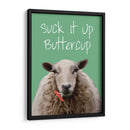 Suck It Up Buttercup Sheep Imprimir - Fab Funky | Cuadro decorativo de Canvas Lab