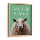 Suck It Up Buttercup Sheep Imprimir - Fab Funky | Cuadro decorativo de Canvas Lab