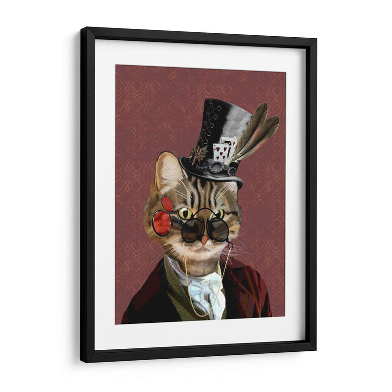 Phileas Feline Steampunk Gato - Fab Funky | Cuadro decorativo de Canvas Lab