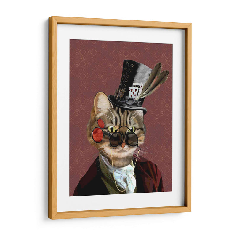 Phileas Feline Steampunk Gato - Fab Funky | Cuadro decorativo de Canvas Lab