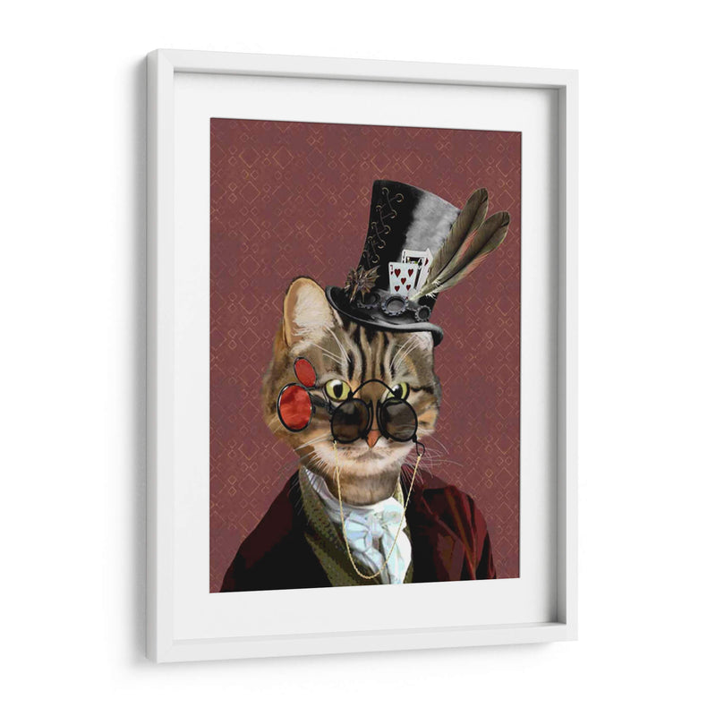 Phileas Feline Steampunk Gato - Fab Funky | Cuadro decorativo de Canvas Lab