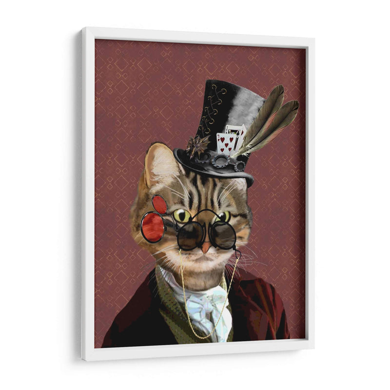 Phileas Feline Steampunk Gato - Fab Funky | Cuadro decorativo de Canvas Lab