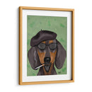 Hipster Dachshund - Fab Funky | Cuadro decorativo de Canvas Lab