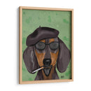 Hipster Dachshund - Fab Funky | Cuadro decorativo de Canvas Lab
