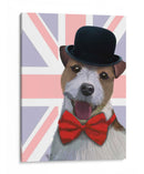 Union Jack Jack Russell - Fab Funky | Cuadro decorativo de Canvas Lab