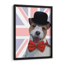 Union Jack Jack Russell - Fab Funky | Cuadro decorativo de Canvas Lab
