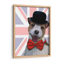 Union Jack Jack Russell - Fab Funky | Cuadro decorativo de Canvas Lab