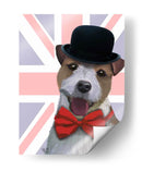 Union Jack Jack Russell - Fab Funky | Cuadro decorativo de Canvas Lab