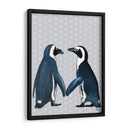 Pingüinos En El Amor - Fab Funky | Cuadro decorativo de Canvas Lab