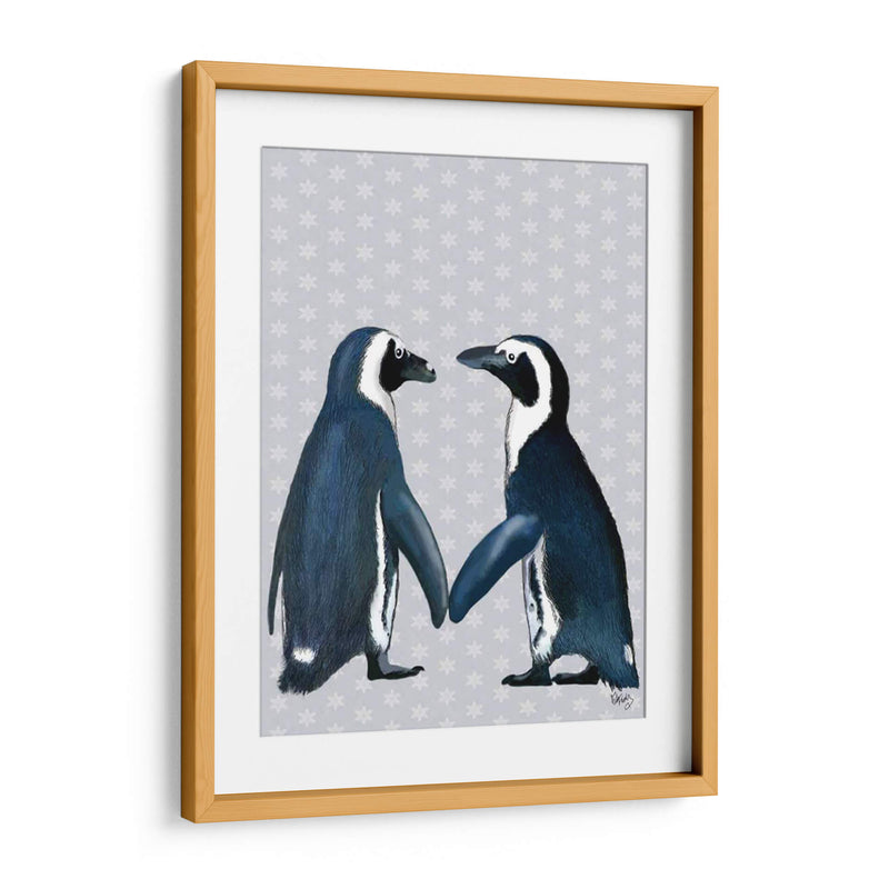 Pingüinos En El Amor - Fab Funky | Cuadro decorativo de Canvas Lab