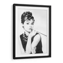 Classy Audrey | Cuadro decorativo de Canvas Lab