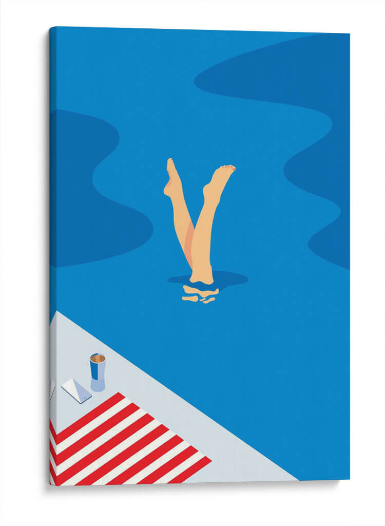 Deep blue | Cuadro decorativo de Canvas Lab