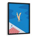 Deep blue | Cuadro decorativo de Canvas Lab