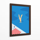 Deep blue | Cuadro decorativo de Canvas Lab