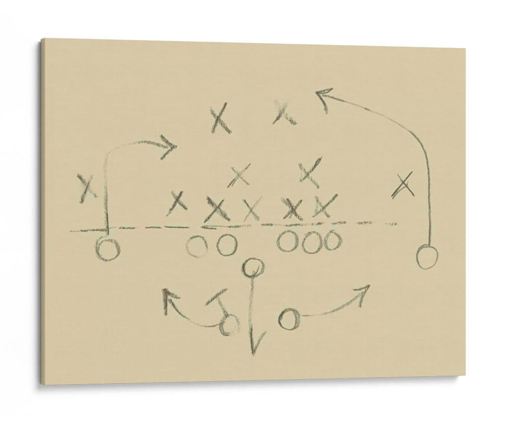 Playbook Ii - Ethan Harper | Cuadro decorativo de Canvas Lab