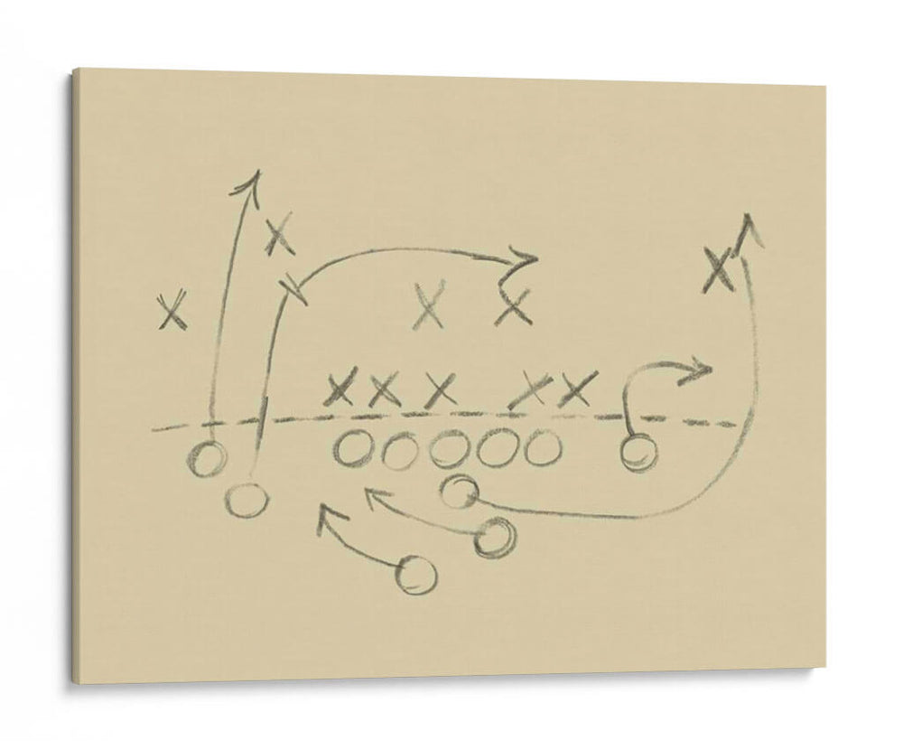 Playbook Iv - Ethan Harper | Cuadro decorativo de Canvas Lab