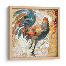 Rooster Flair I - Evelia Designs | Cuadro decorativo de Canvas Lab