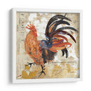 Rooster Flair Iii - Evelia Designs | Cuadro decorativo de Canvas Lab