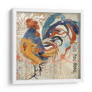 Rooster Flair Iv - Evelia Designs | Cuadro decorativo de Canvas Lab
