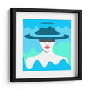 Fashion blue ripple | Cuadro decorativo de Canvas Lab