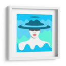 Fashion blue ripple | Cuadro decorativo de Canvas Lab