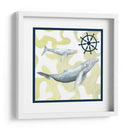 Composición De Ballenas I - Megan Meagher | Cuadro decorativo de Canvas Lab