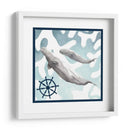 Composición De Ballenas Iv - Megan Meagher | Cuadro decorativo de Canvas Lab
