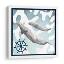 Composición De Ballenas Iv - Megan Meagher | Cuadro decorativo de Canvas Lab