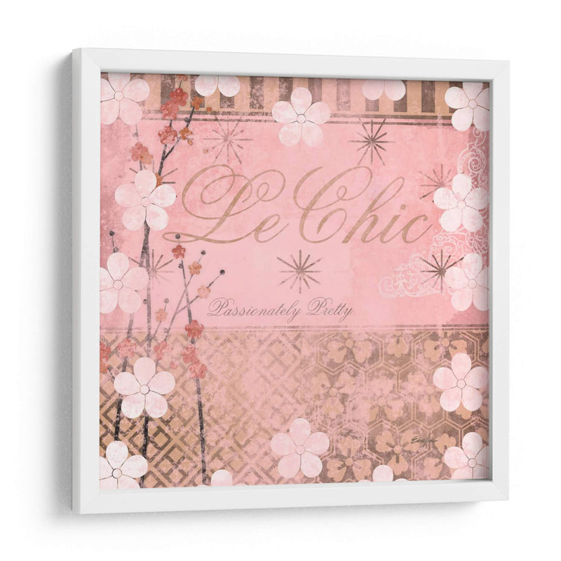 Alta En Rosa I - Evelia Designs | Cuadro decorativo de Canvas Lab