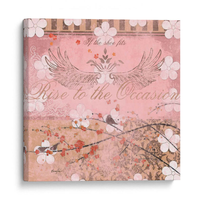 Alta En Rosa Ii - Evelia Designs | Cuadro decorativo de Canvas Lab