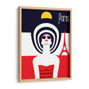 French woman | Cuadro decorativo de Canvas Lab