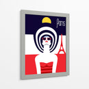 French woman | Cuadro decorativo de Canvas Lab
